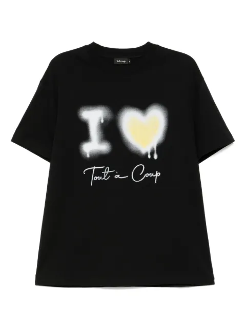 tout a coup graphic-print T-shirt