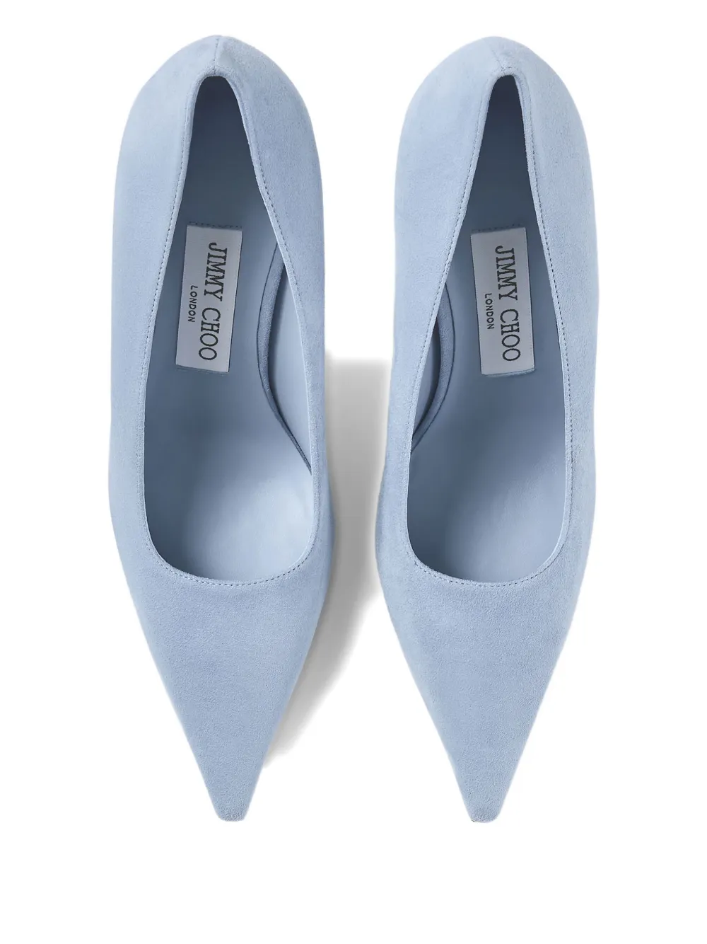 Jimmy Choo 80mm Ixia pointed-toe pumps Blue