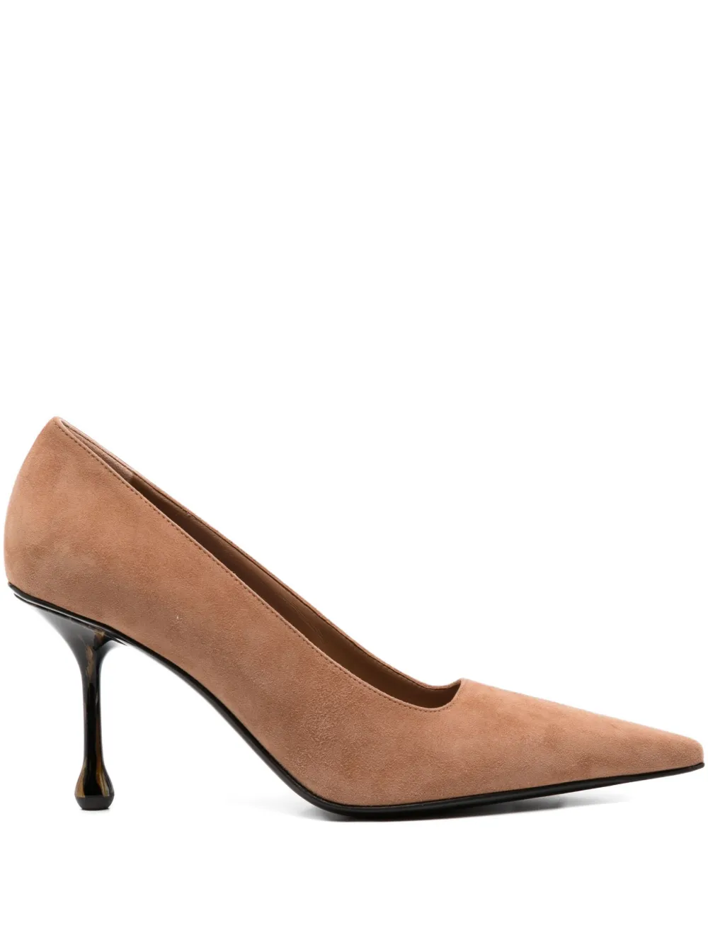 Jimmy Choo 70mm Pointed-toe Pumps In Brown