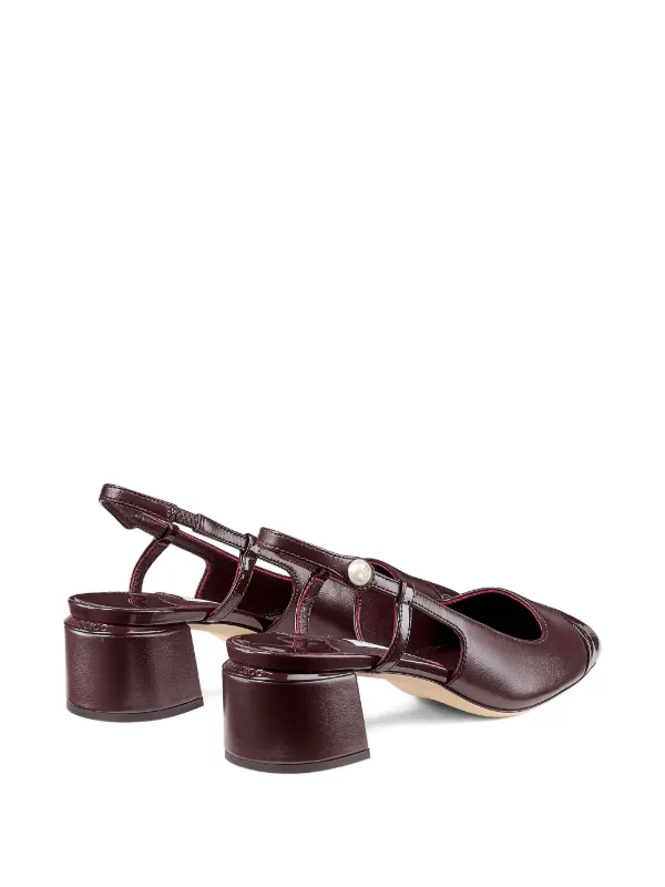 Jimmy Choo Elisa 45mm スリングバック パンプス | ブラウン