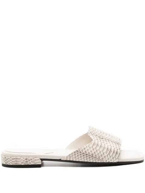 Jimmy Choo Dina snakeskin-print sandals