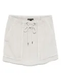James Perse linen blend utility skirt - Grey