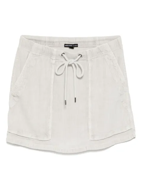 James Perse linen blend utility skirt