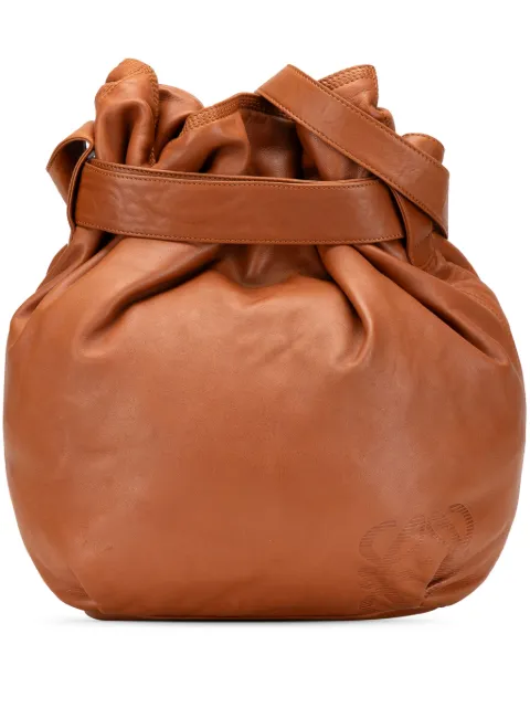 Loewe Pre-Owned 20th Century Anagram Nappa bucket bag