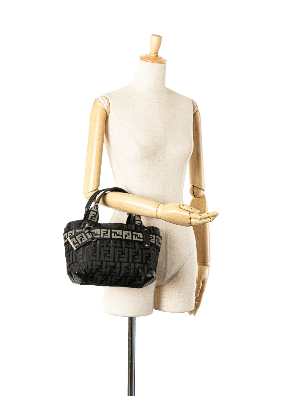 Fendi Pre-Owned 2000-2010 Zucca Nylon Zip Code handbag | Bolsas | Image 2