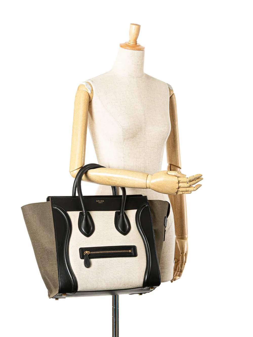 Céline Pre-Owned 2014 Mini Canvas Tricolor Luggage tote bag | Pre-Owned | Image 2