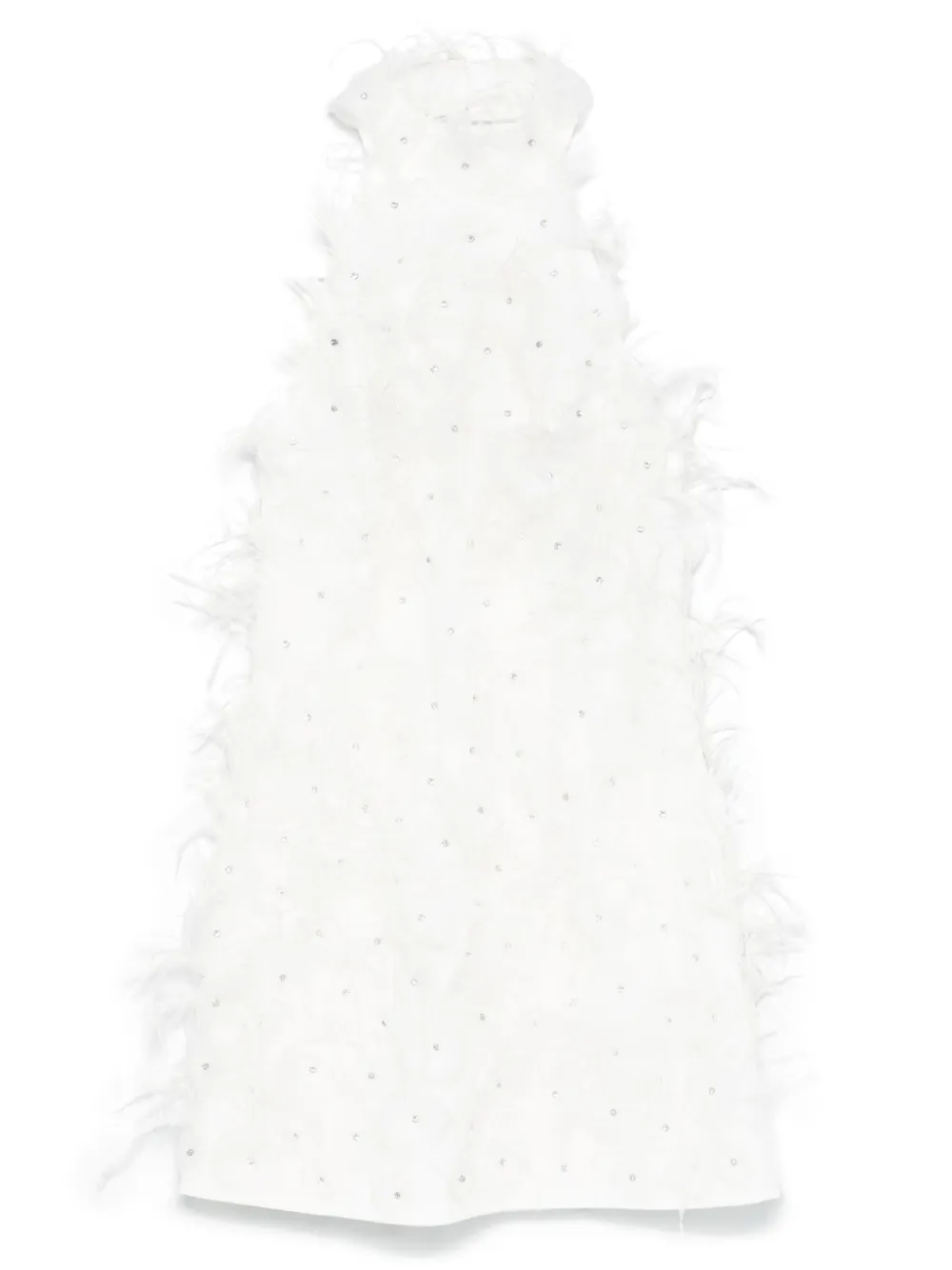 Rebecca Vallance Meha mini-jurk Wit