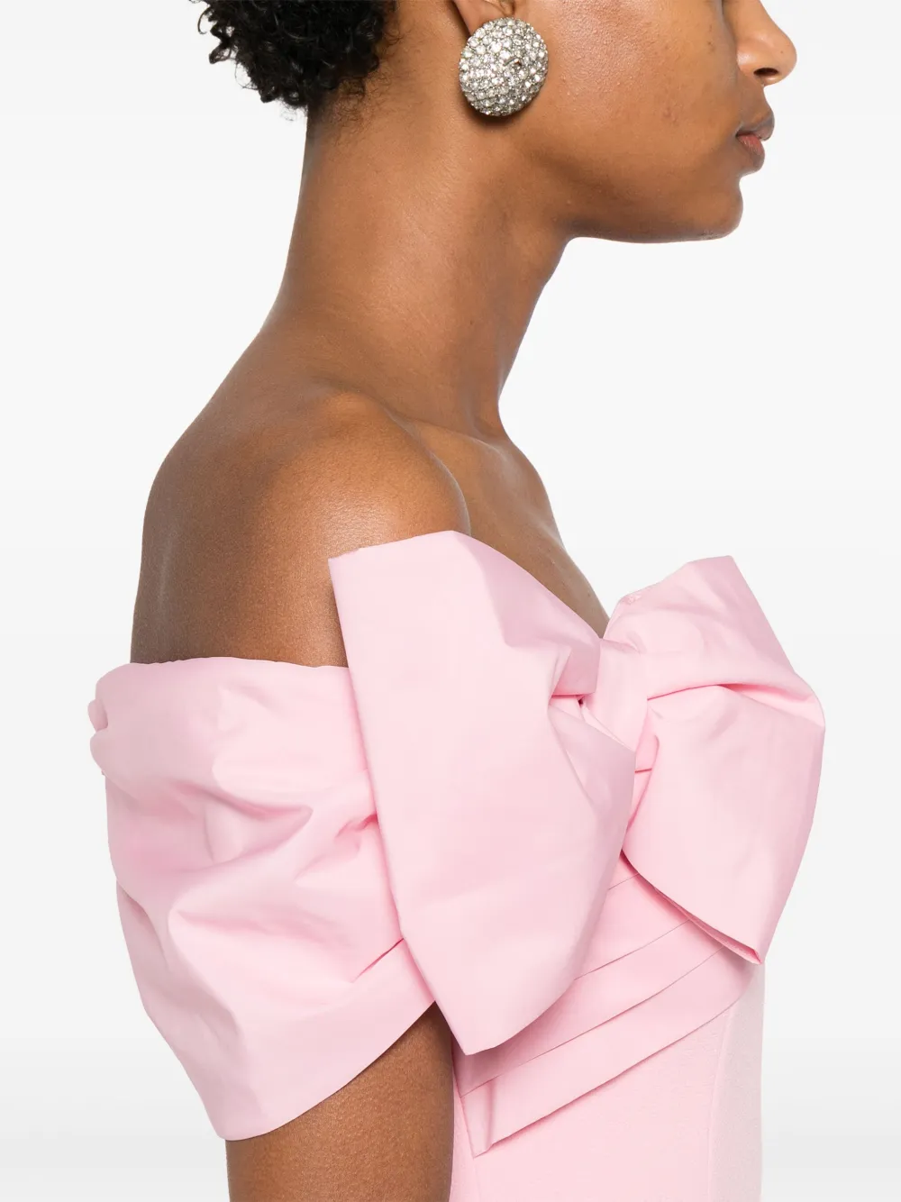 Rebecca Vallance Jurk met strikdetail Roze