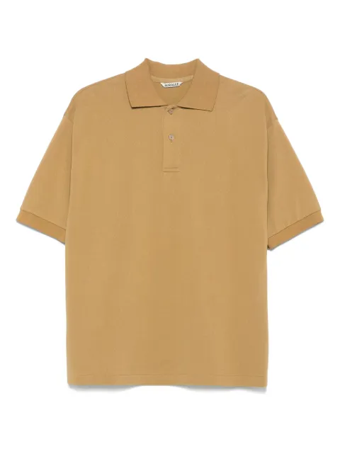 Auralee cotton polo shirt