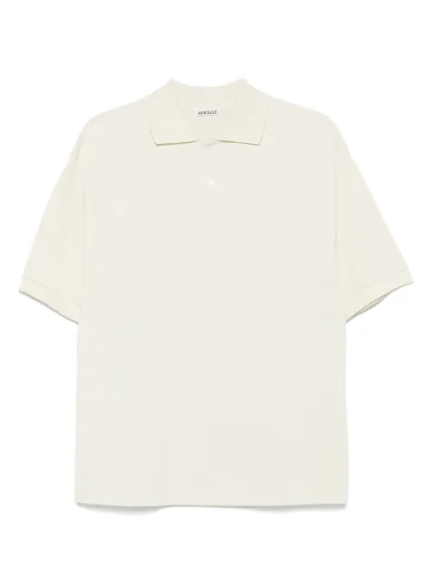 Auralee cotton polo shirt