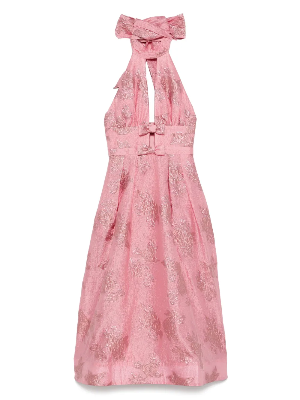 Rebecca Vallance Jurk met geborduurde bloemen Roze