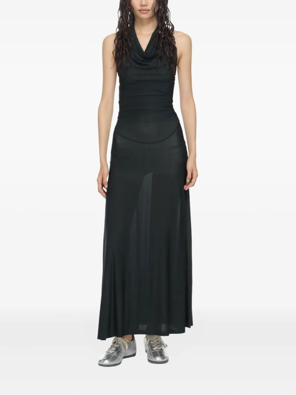 Paloma Wool pleated midi dress - Groen