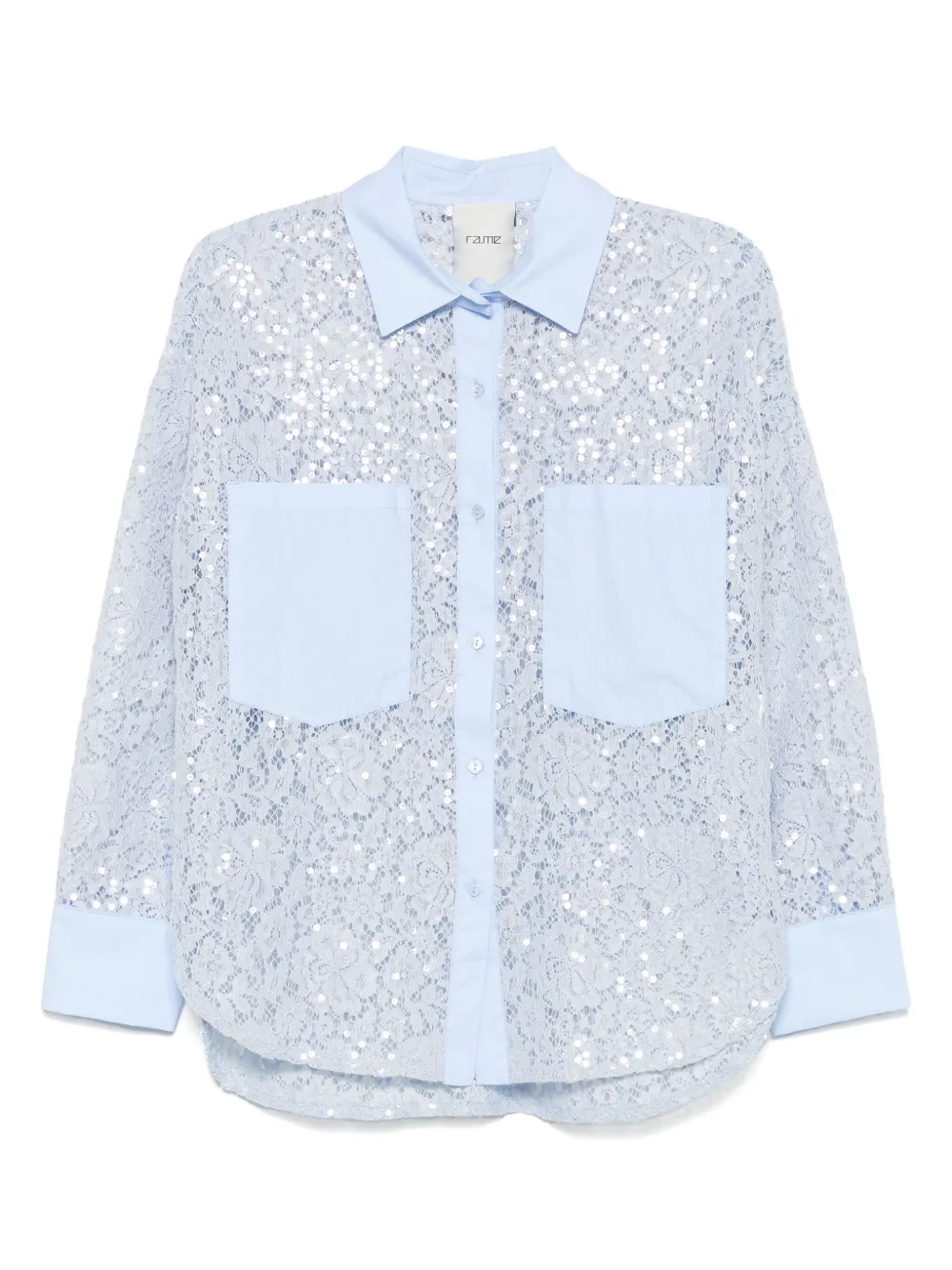 RAME camisa con cordones | azul | Image 1