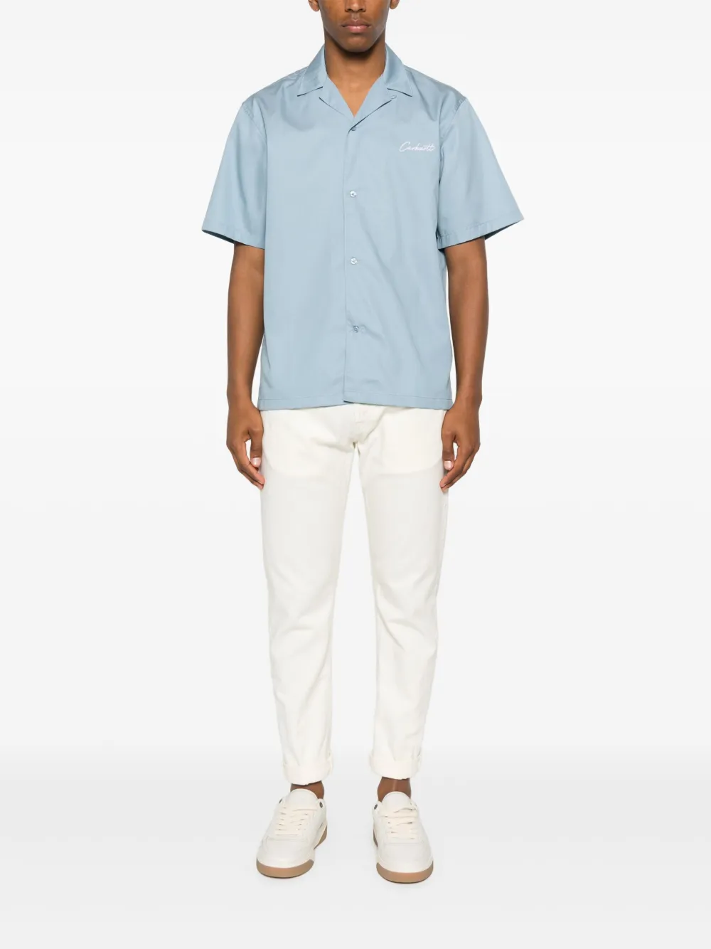 Carhartt WIP Delray shirt - Blauw