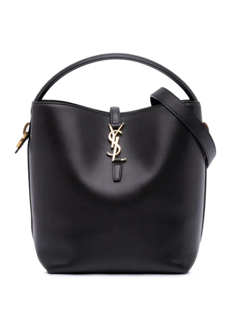 Saint Laurent Pre-Owned 2023 Shiny Calfskin Le 37 bucket bag