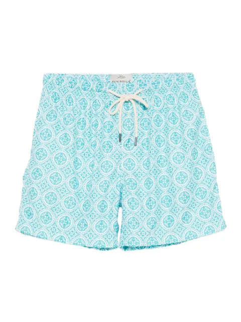 PENINSULA SWIMWEAR شورت سباحة بطبعة جرافيك
