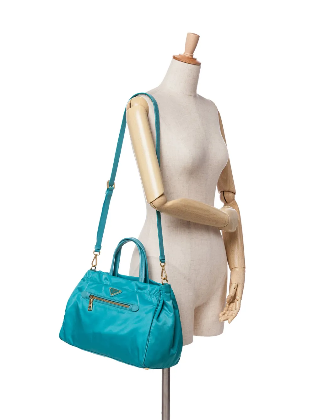 Prada Pre-Owned 2013-2024 Tessuto satchel | Pre-Owned | Image 2