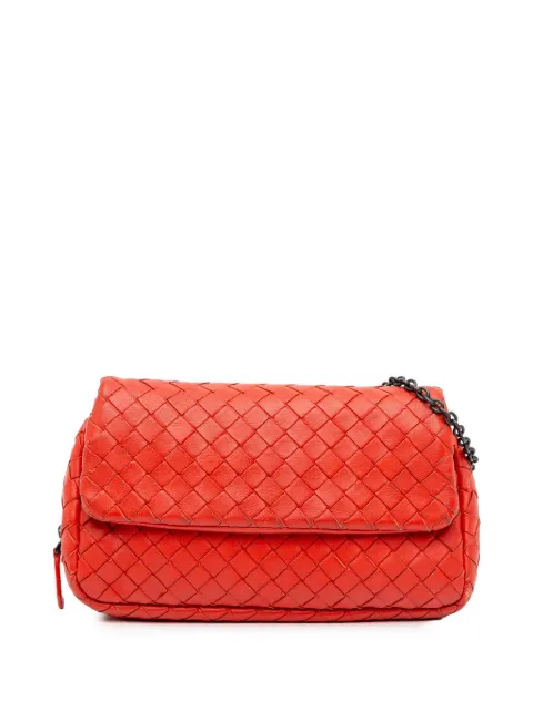 Bottega Veneta Pre-Owned 2012-2024 Intrecciato Chain Flap crossbody bag