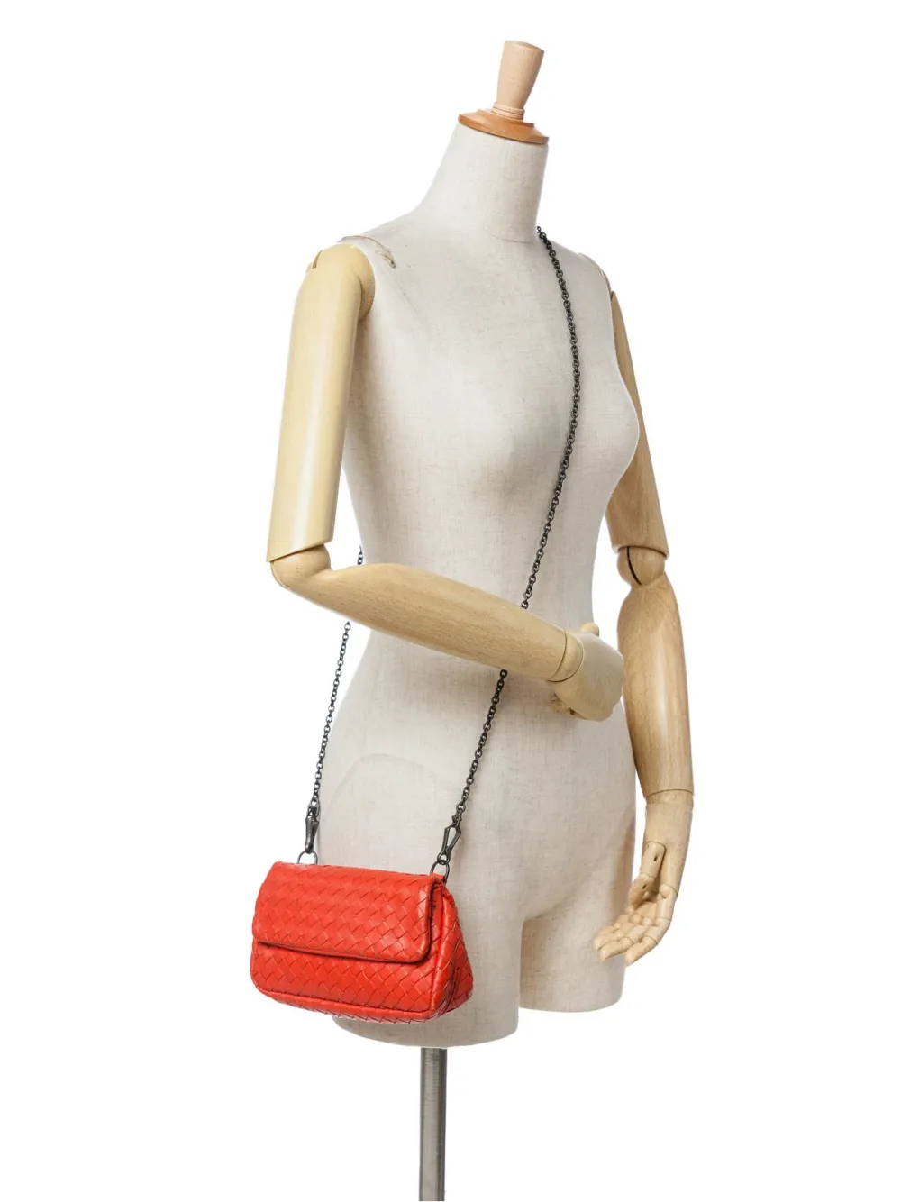 Bottega Veneta Pre-Owned 2012-2024 Intrecciato Chain Flap crossbody bag | Pre-Owned | Image 2