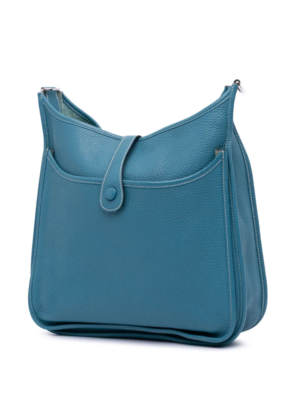 Pre-owned Hermes 2013 Clemence Evelyne Iii 33 Crossbody Bag