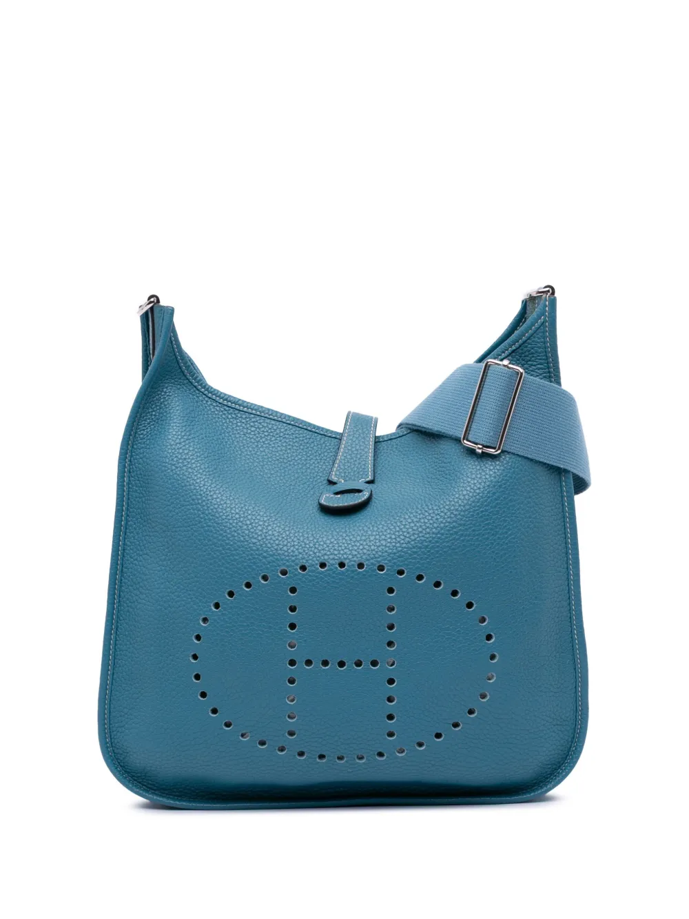 Hermès Pre-Owned 2013 クレマンス エヴリン III 33 ショルダーバッグ - ブルー Hermès Pre-Owned 2013 クレマンス エヴリン III 33 ショルダーバッグ - ブルー