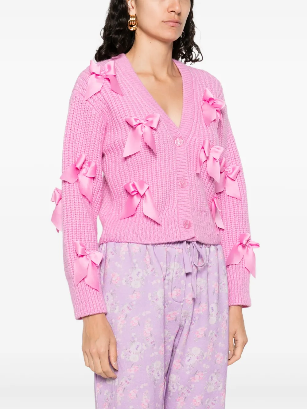 LoveShackFancy Ashtan vest Roze