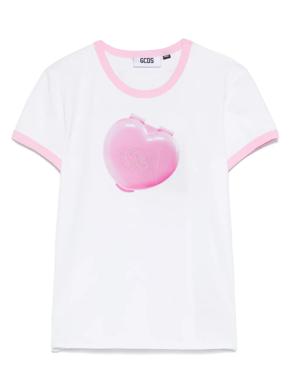 GCDS camisa de algodón stretch | blanco | Image 1