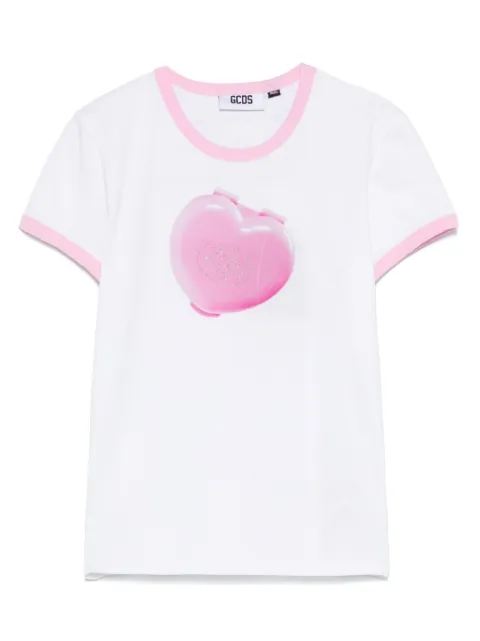 GCDS stretch-cotton t-shirt