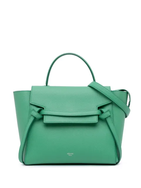 Céline Pre-Owned 2017 Mini Grained Calfskin Belt Bag satchel