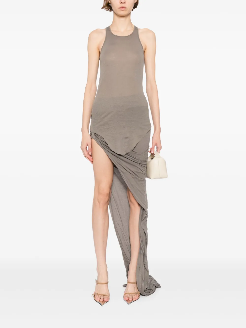 RICK OWENS BASIC RIBBED TANK TOP