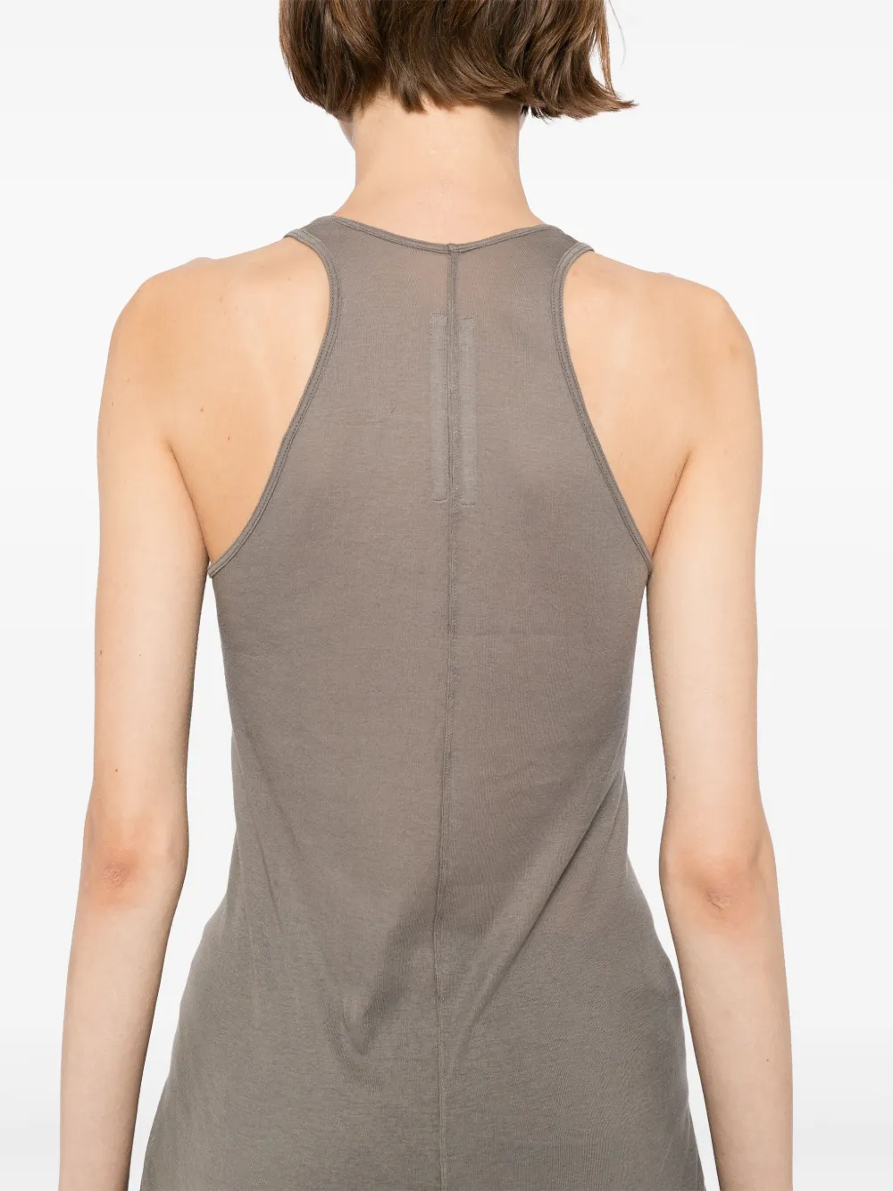 RICK OWENS BASIC RIBBED TANK TOP