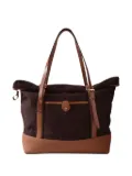 NAPPA DORI Beckett canvas tote bag - Brown