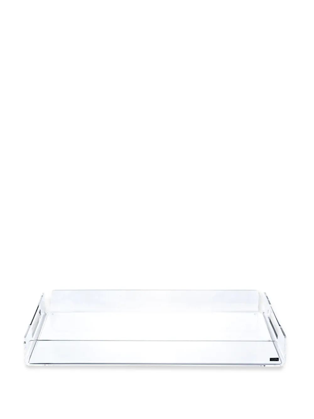 VESTA Like Water serving tray (45cm x 31cm) | White | Image 1