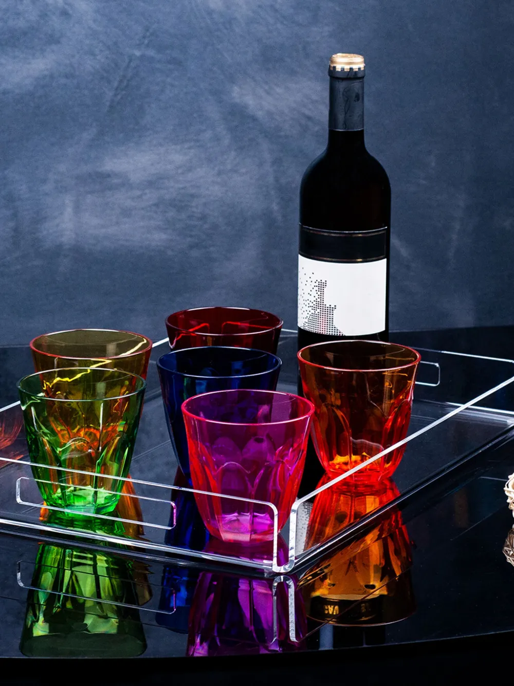 Vesta Like Water Serving Tray (45cm X 31cm)
