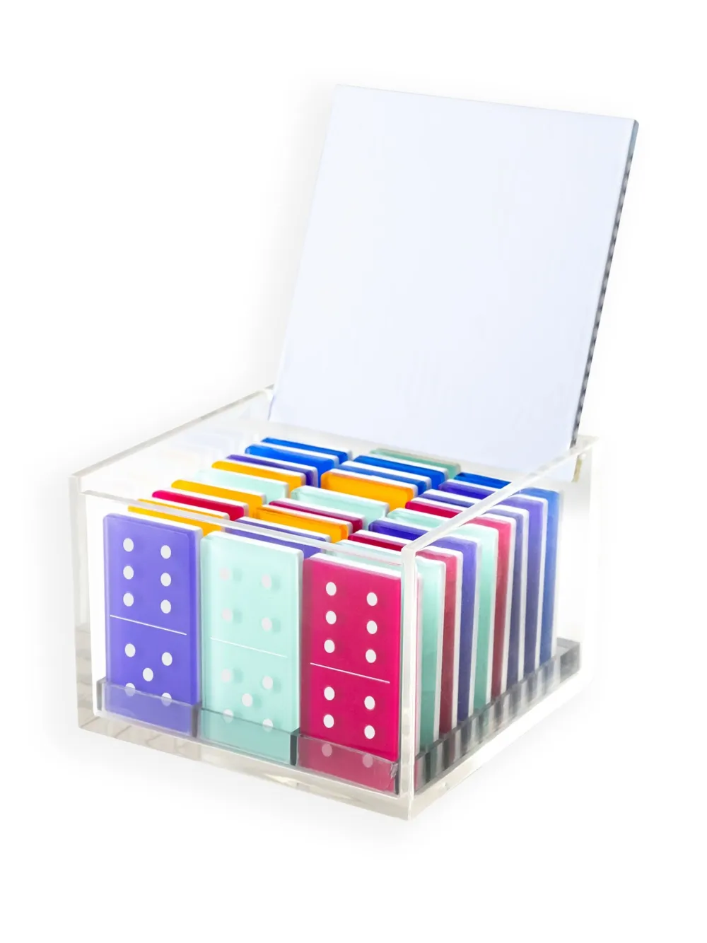 VESTA Domino board game | Red | Image 1