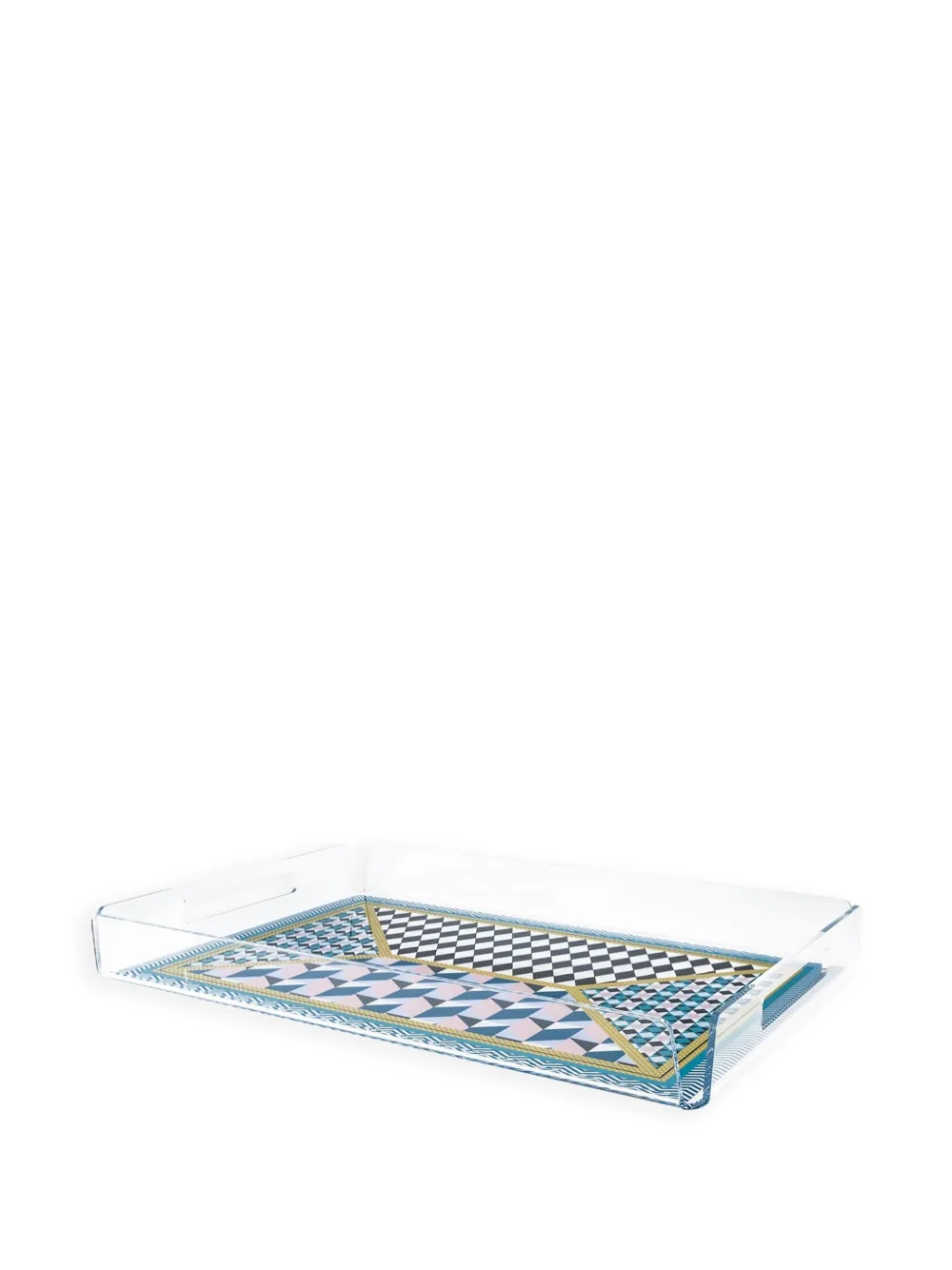 VESTA patterned serving tray (45cm x 31cm) | Bandejas y platos decorativos | Image 2