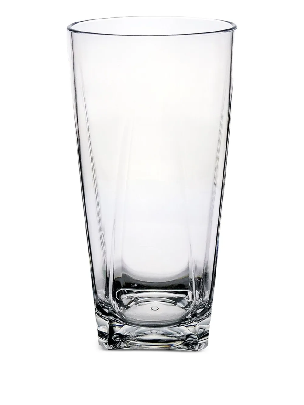 VESTA TAPERED CRYSTAL DRINKING GLASSES (SET OF SIX)
