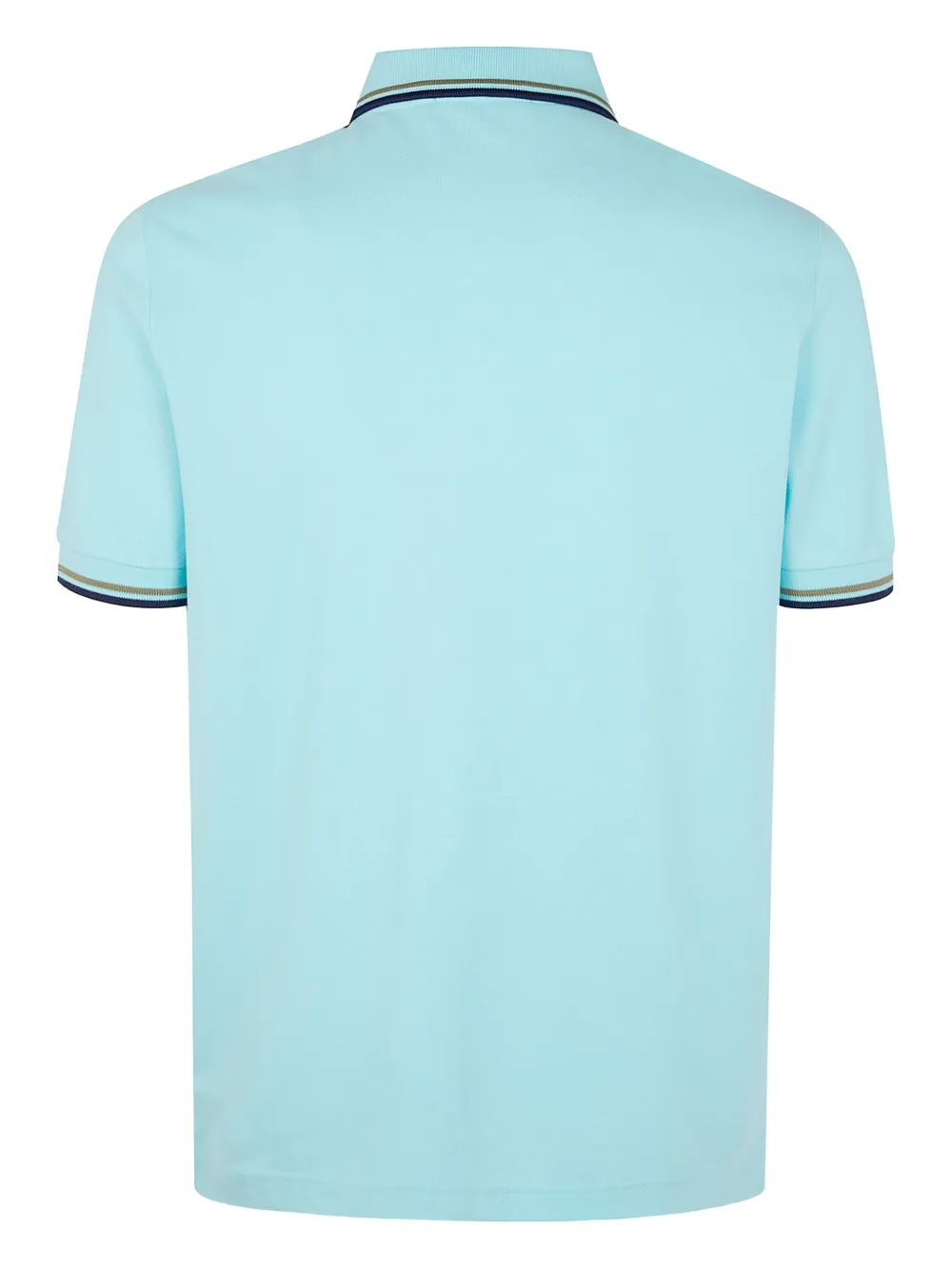 Fred Perry Poloshirt met gestreepte kraag Blauw