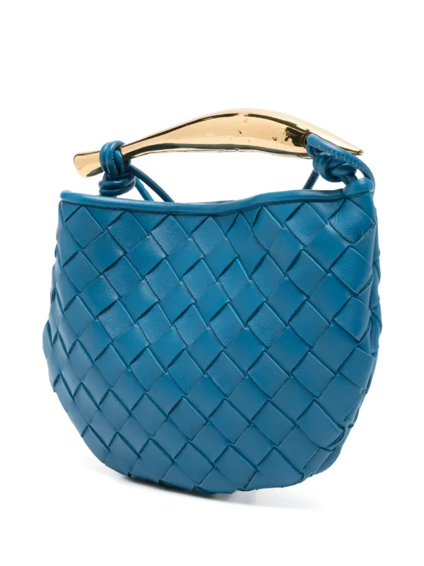 Bottega Veneta Pre-Owned Mini Sardine Tote Bag | Blue