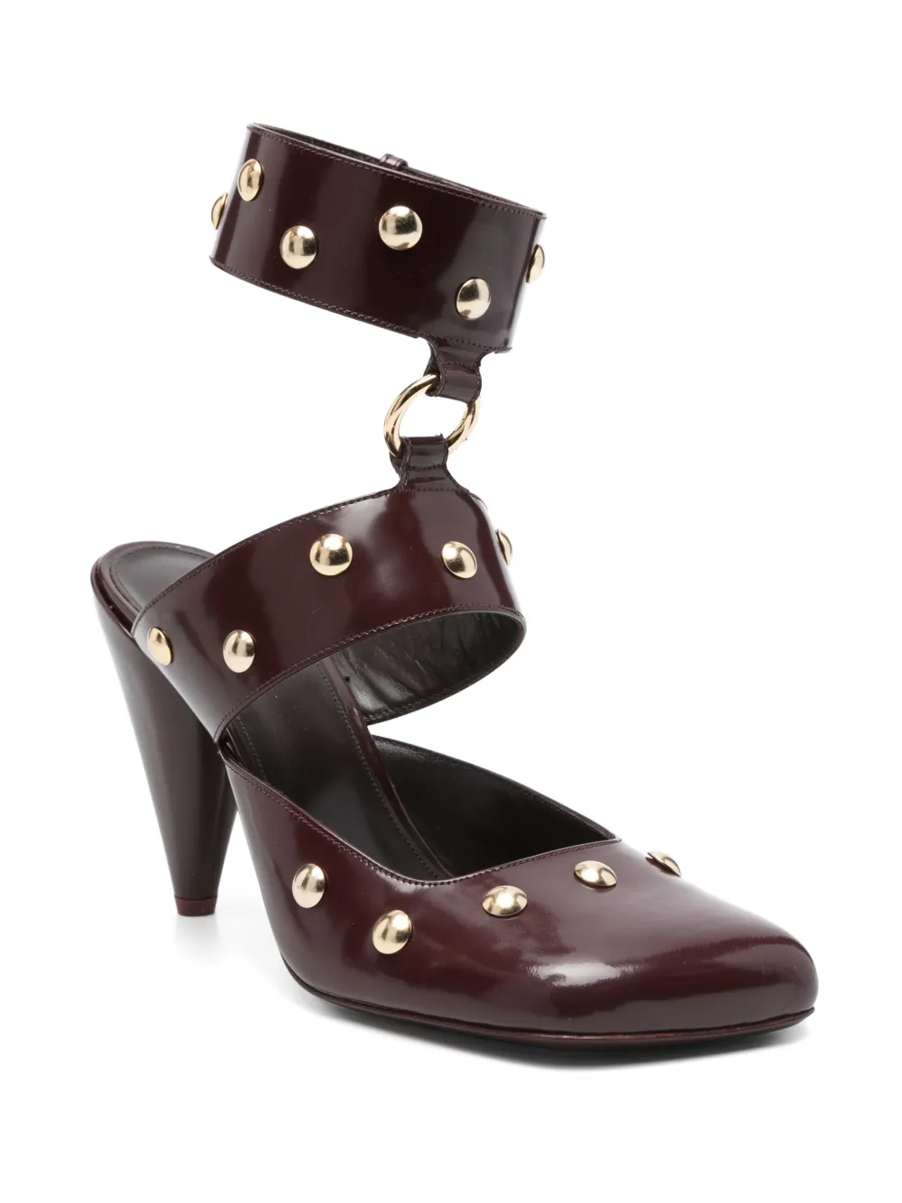 Chloé Pre-Owned 90 mm Jade sandalen - Paars
