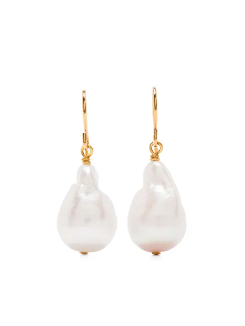 Jil Sander Pre-Owned pearl-detail earrings 