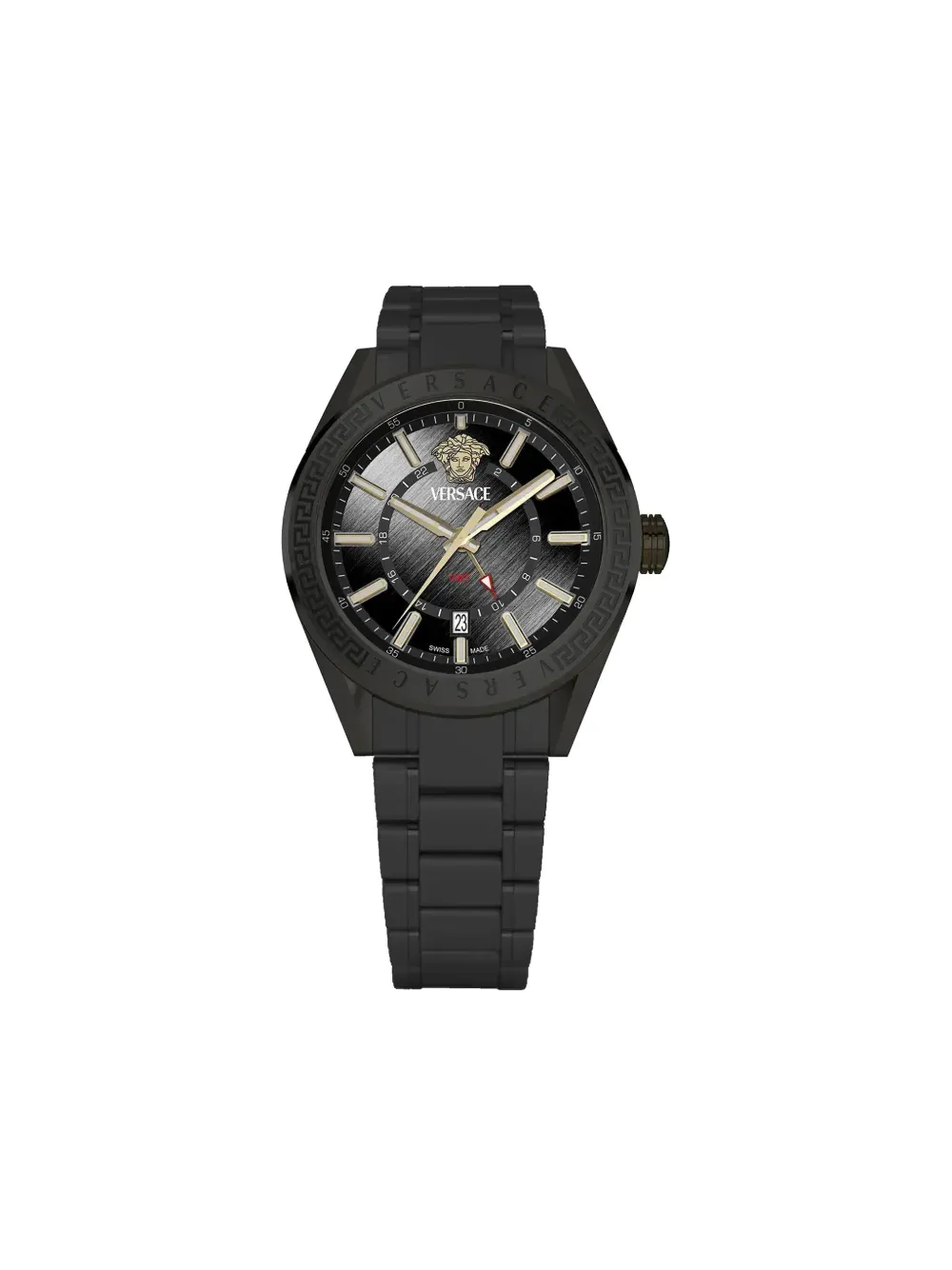 Versace V-Code GMT 42mm | Black | Image 1