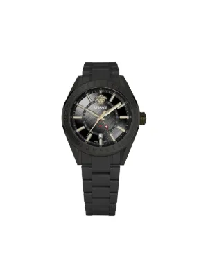 Versace Sport Tech GMT 45mm | Black | FARFETCH