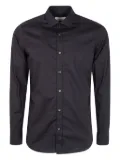 Tintoria Mattei button-up long-sleeve shirt - Black