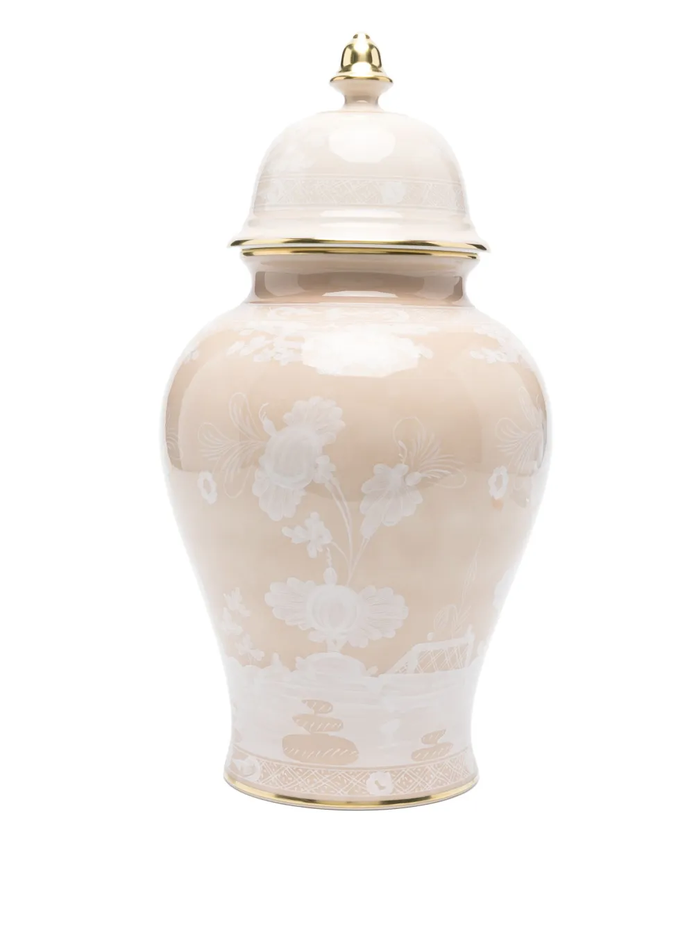 GINORI 1735 Oriente Italiano vaas (38 cm) - Beige