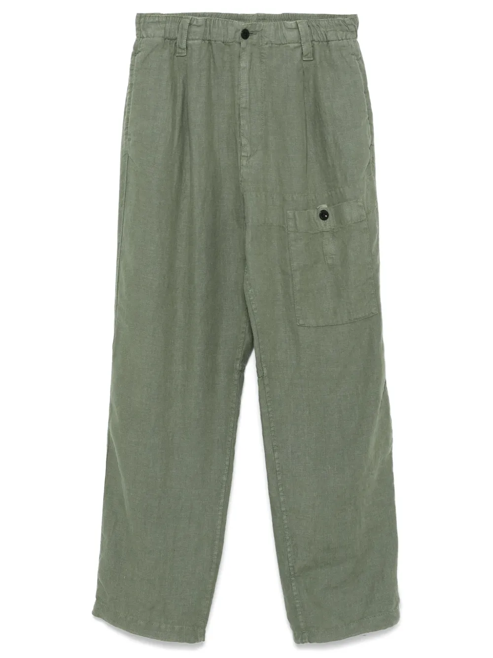 C.P. Company linen trousers | Green | Image 1
