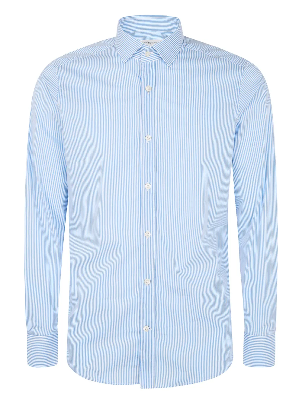 Tintoria Mattei striped button-up shirt | Blue | Image 1