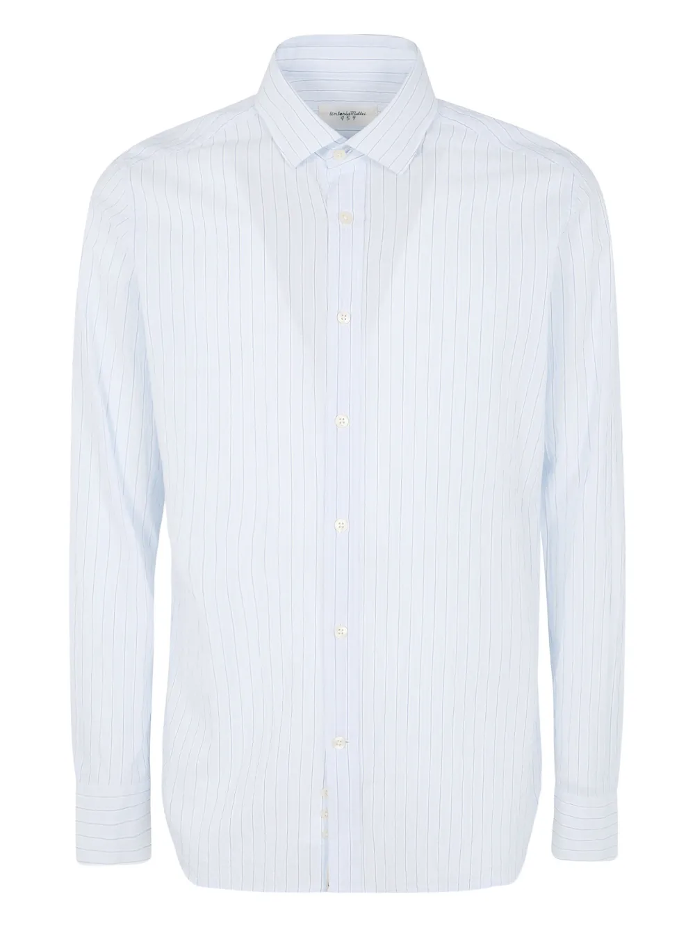Tintoria Mattei striped button-up shirt | Blue | Image 1