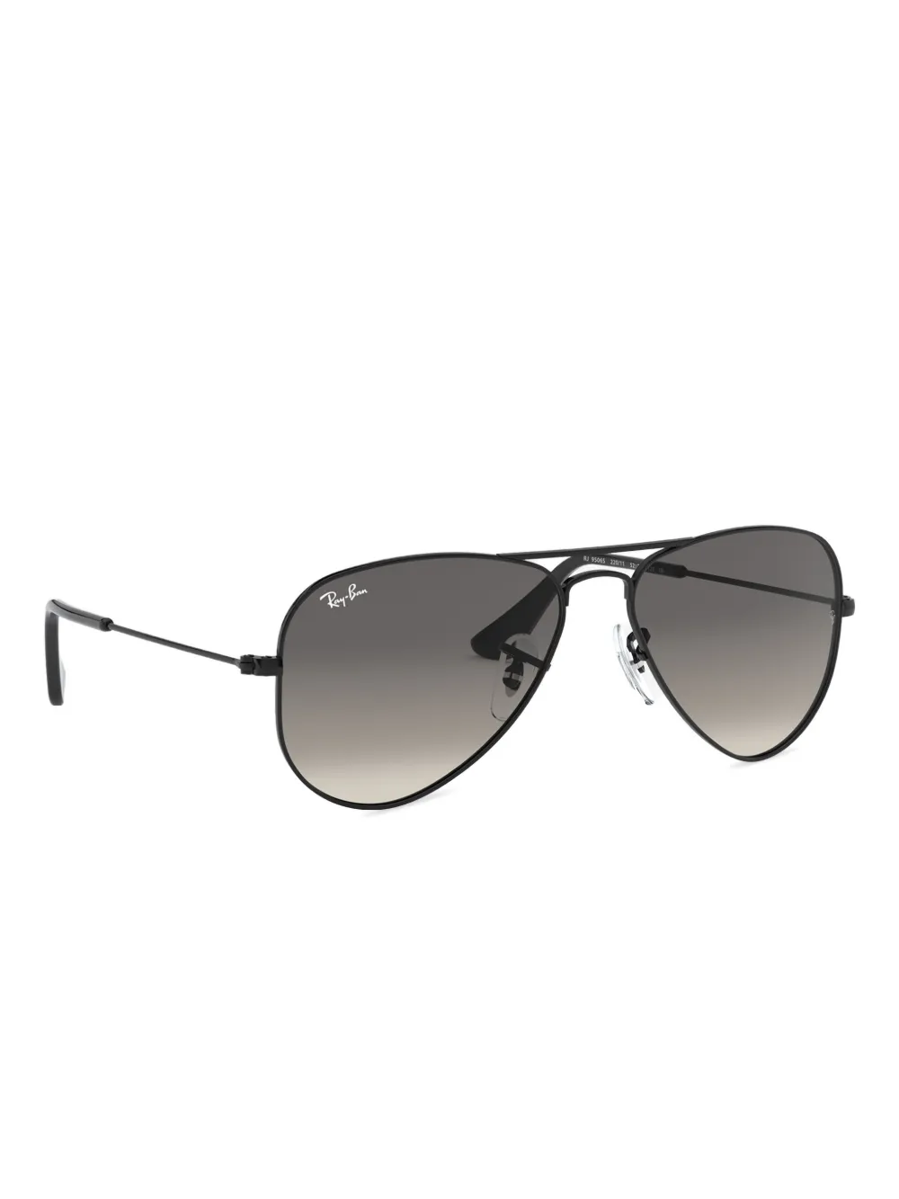 RAY-BAN JUNIOR Zonnebril met piloten montuur Zwart