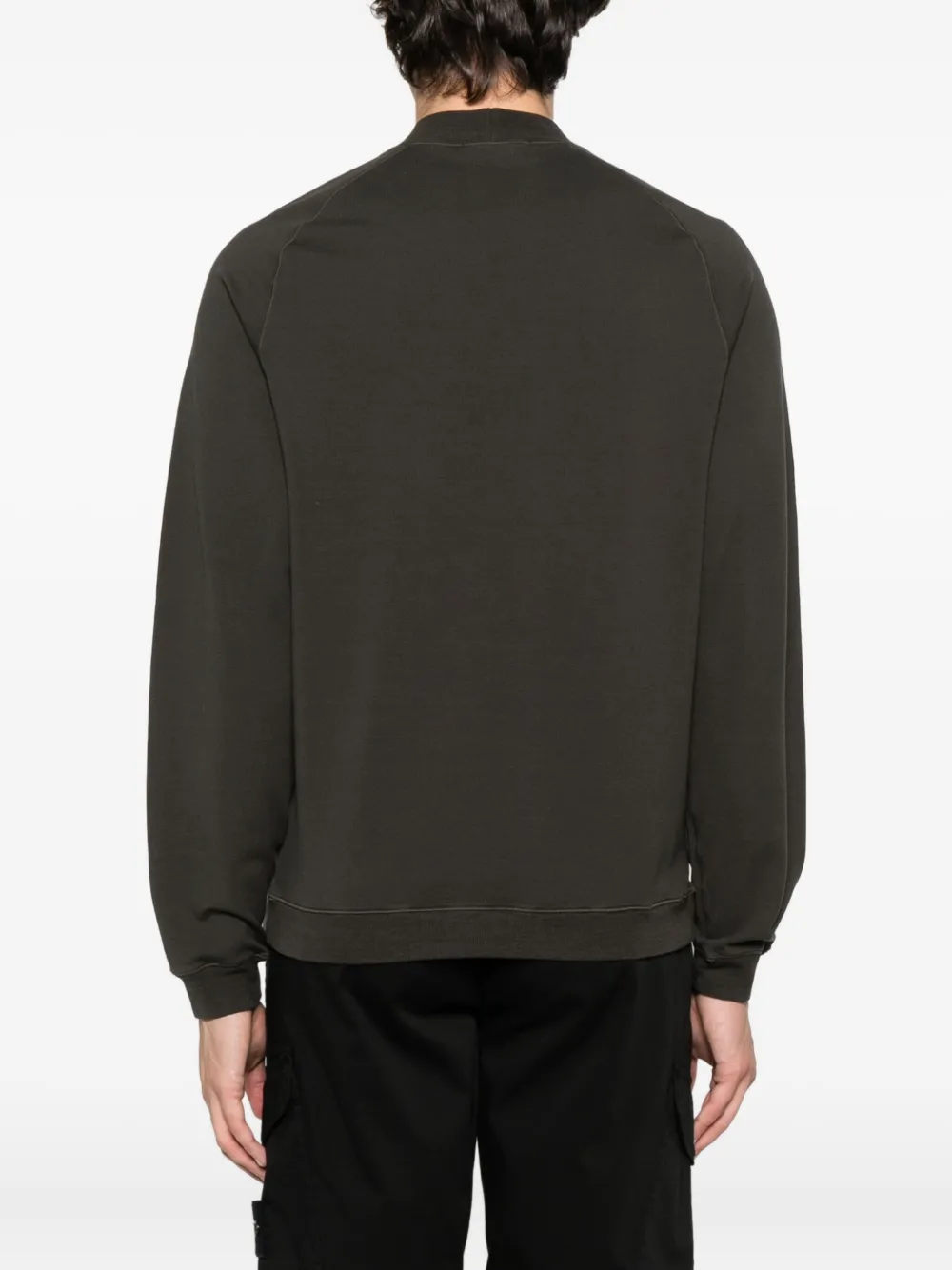 Stone Island crew neck compass sweatshirt Grijs